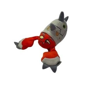BARK Dog Toy Red Robotic Crab Plush Squeaky Pet Toy‎